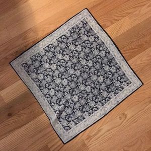 Madewell Scarf Bandana Blue & White - FIRM PRICE